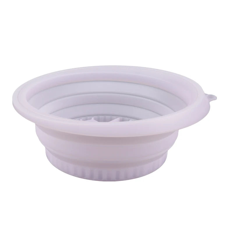 Face Ice Bath Bowl – Plunge & Folding Facial Ice Washbasin for Home & Travel | Skin-Cooling Beauty Tool