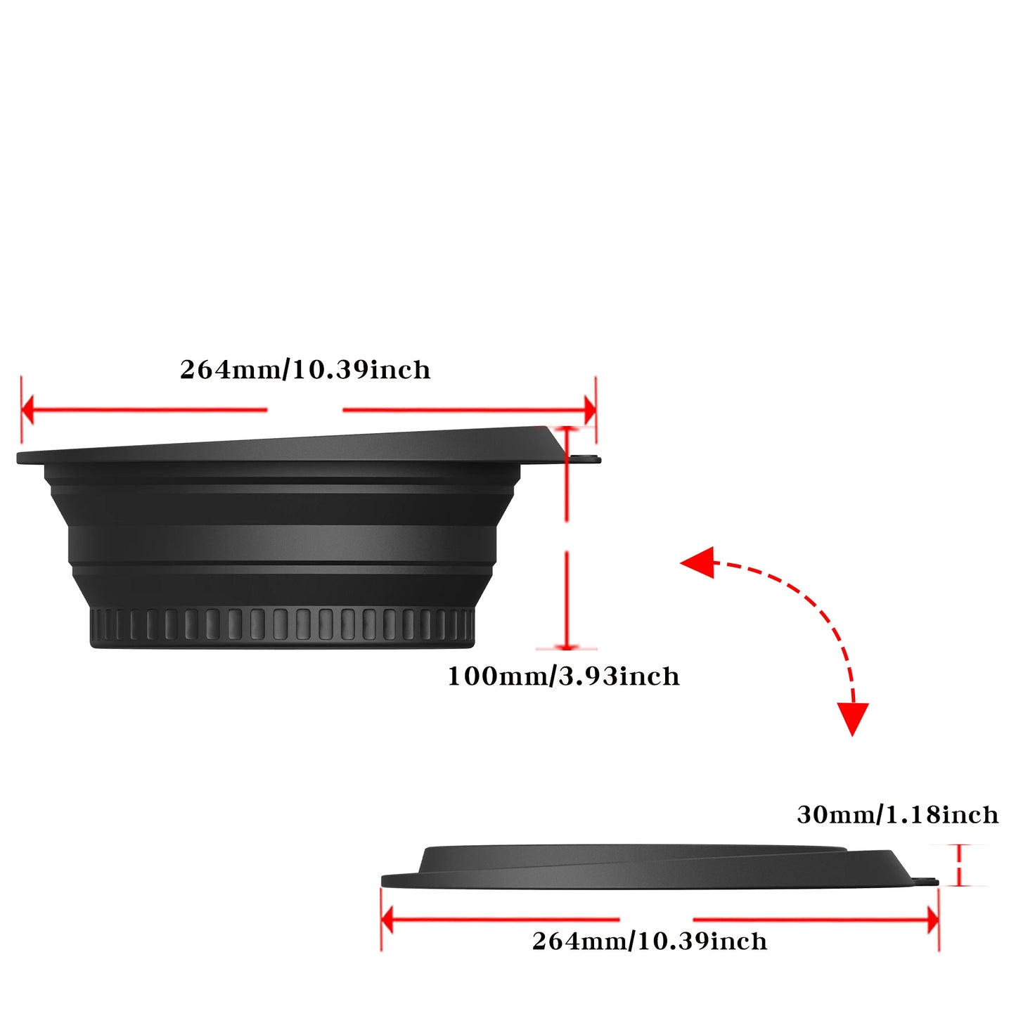 Face Ice Bath Bowl – Plunge & Folding Facial Ice Washbasin for Home & Travel | Skin-Cooling Beauty Tool